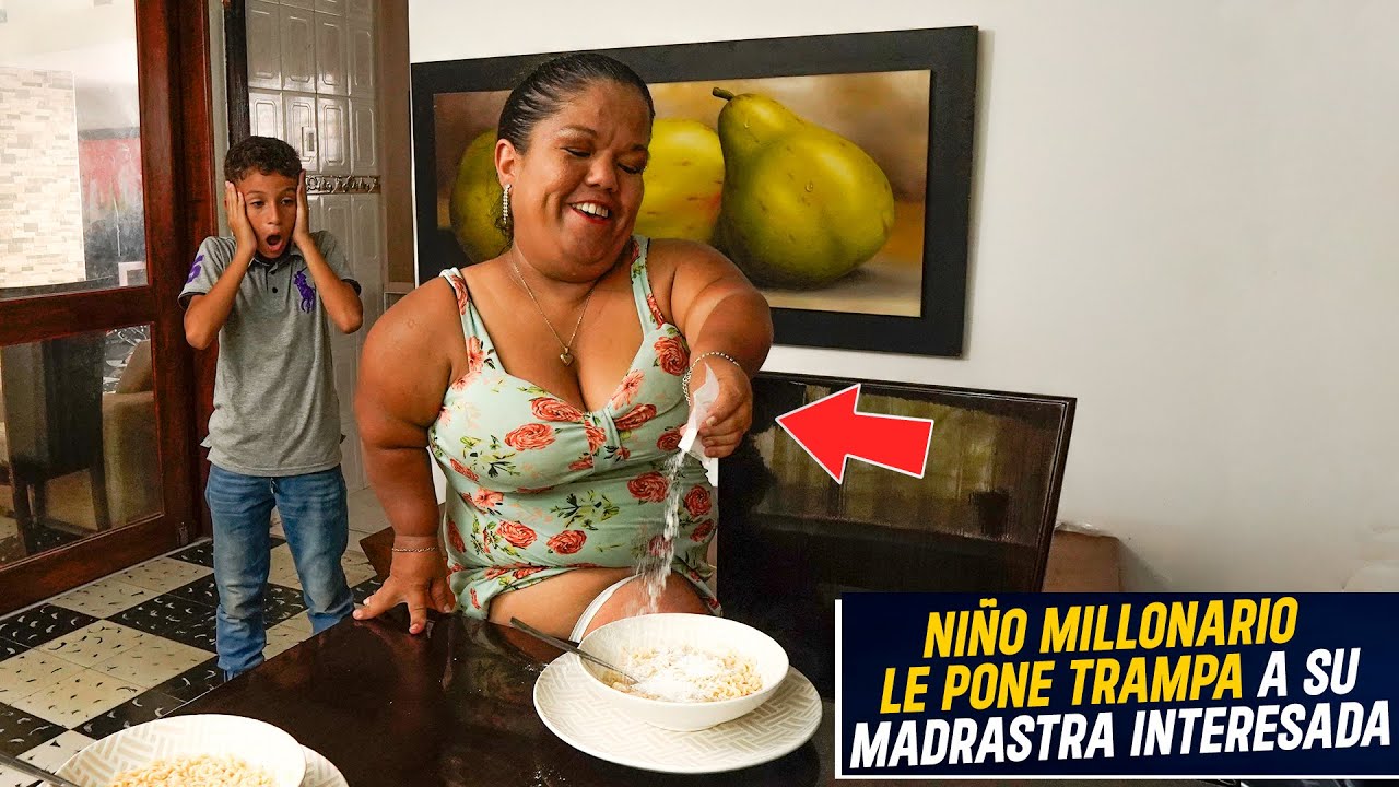 Niño Millonario le pone trampa a su madrastra interesada | Madrastra interesada cae en trampa