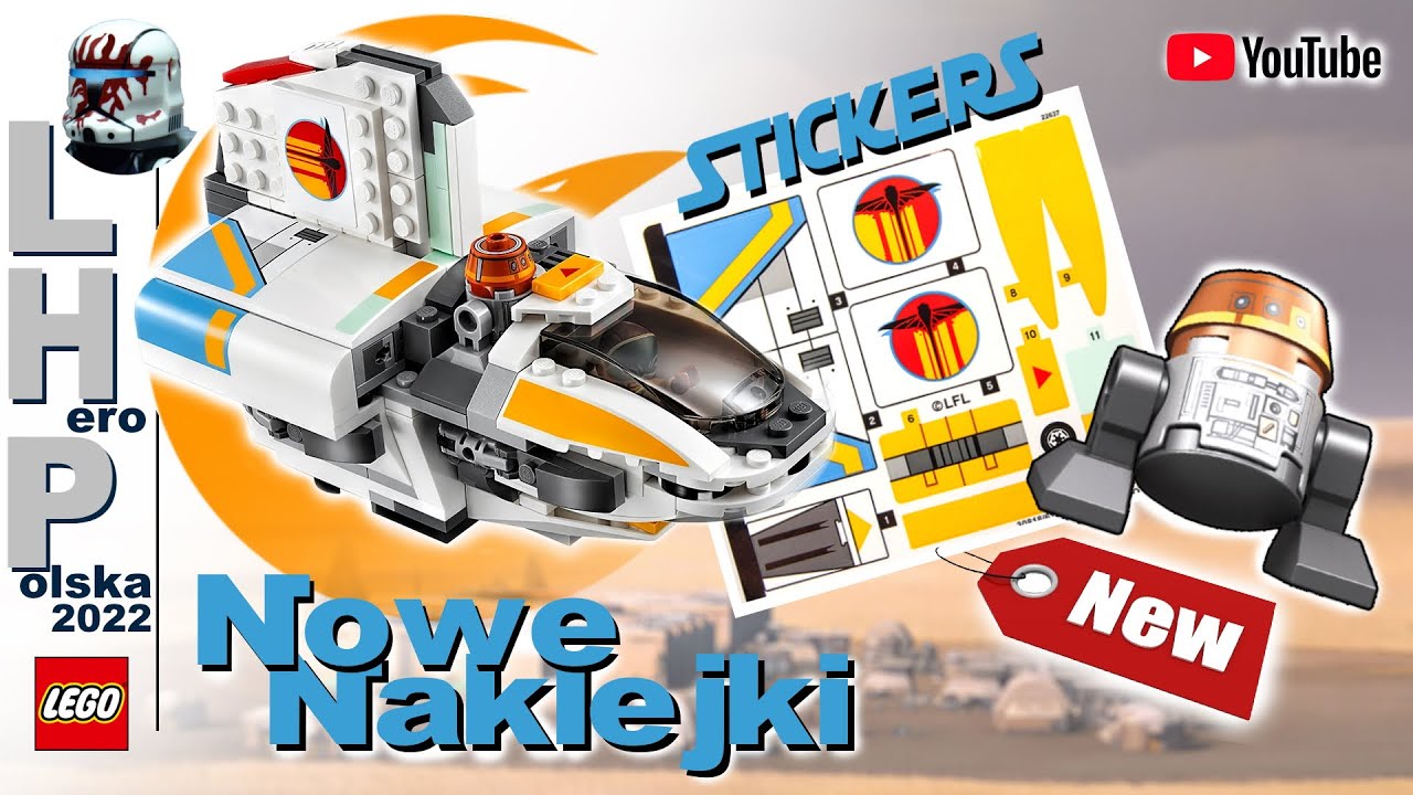LEGO Naklejki I Wymiana naklejek TUTORIAL New stickers | LHP