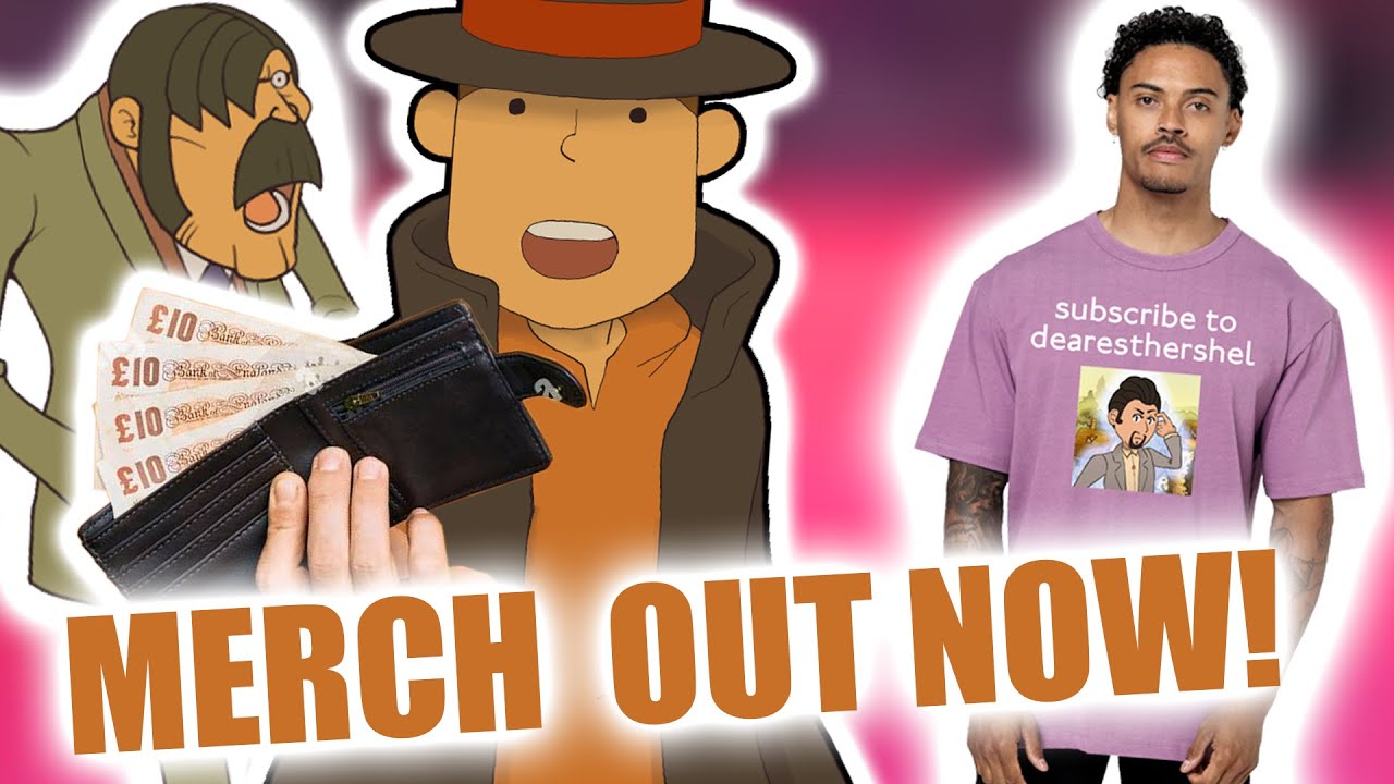 PROFESSOR LAYTON SAYS BUY MY MERCH!