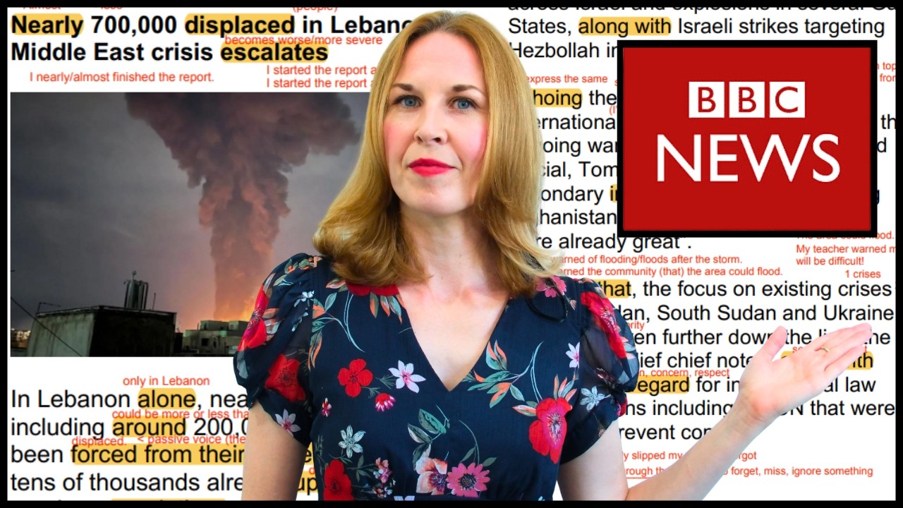 Middle East Crisis - Improve Your English Vocabulary with the News
