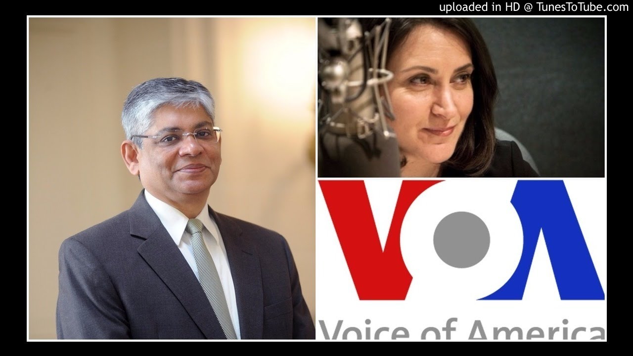 Ambassador Arun K. Singh Voice of America Press Conference USA - March 11, 2016