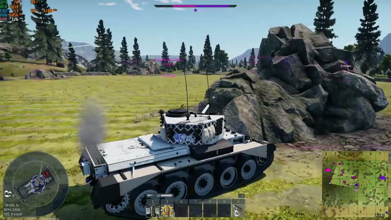 jUGANDO con suecia probando el nuevo tanque comet 1 de Finlandia partidas muy buenas al fina perdí
