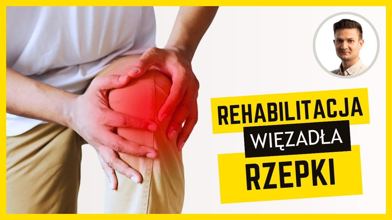 Domowa rehabilitacja więzadła rzepki | 5 prostych ćwiczeń.