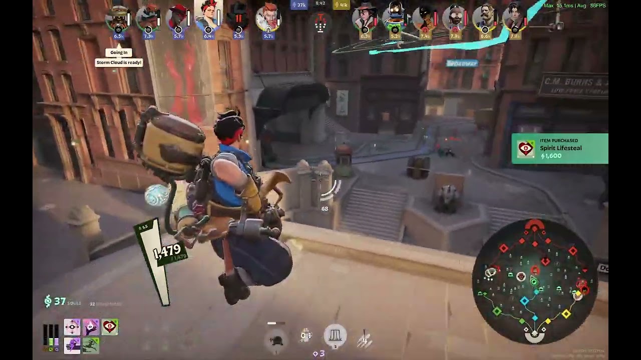 19 kills 23 assists 3 deaths - the ultra carry - Deadlock - McGinnis [GAME MVP]
