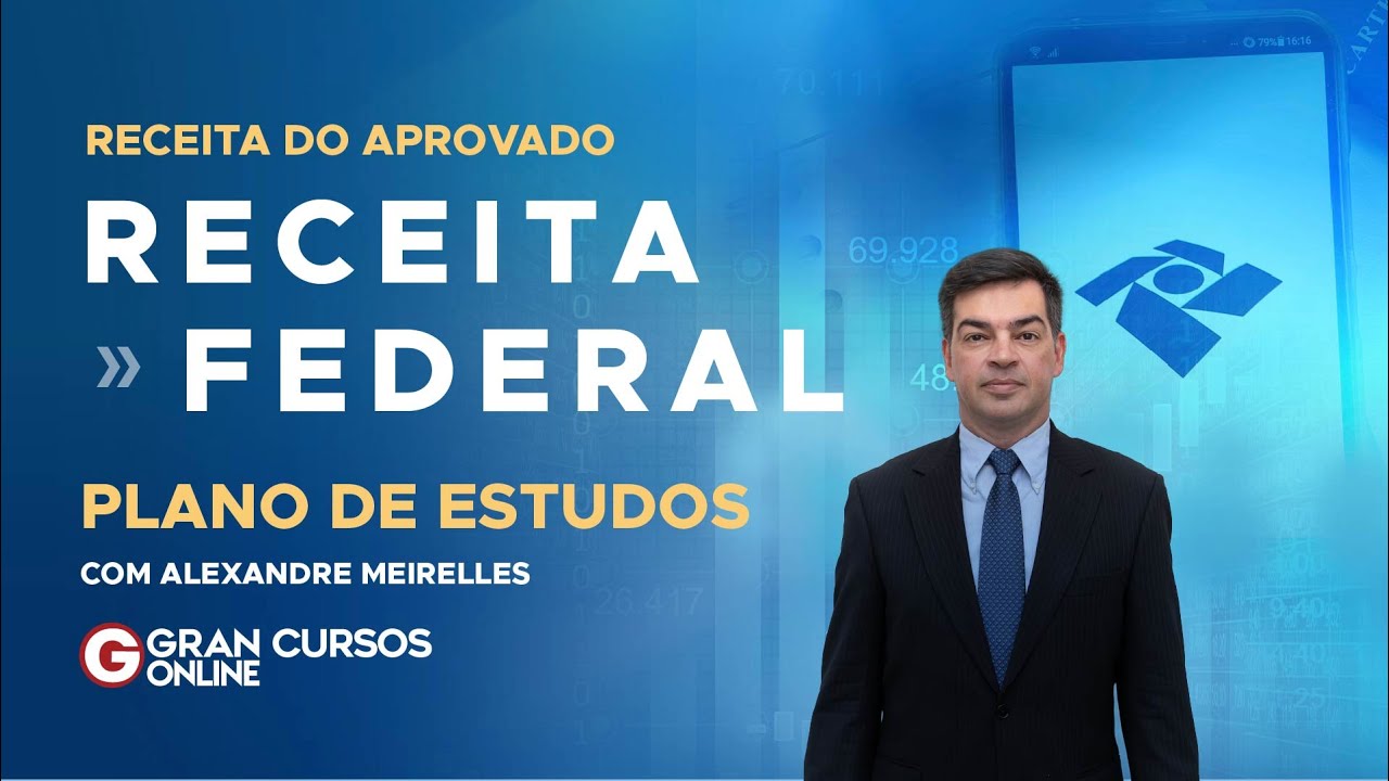 Concurso Receita Federal 2022: Plano de estudos pós-edital com Alexandre Meirelles!