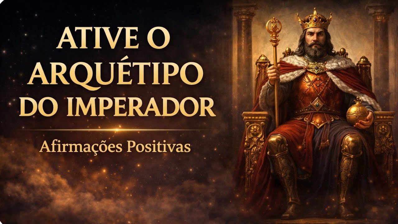 Ative o Arquétipo do Imperador: 60 Afirmações de Poder!