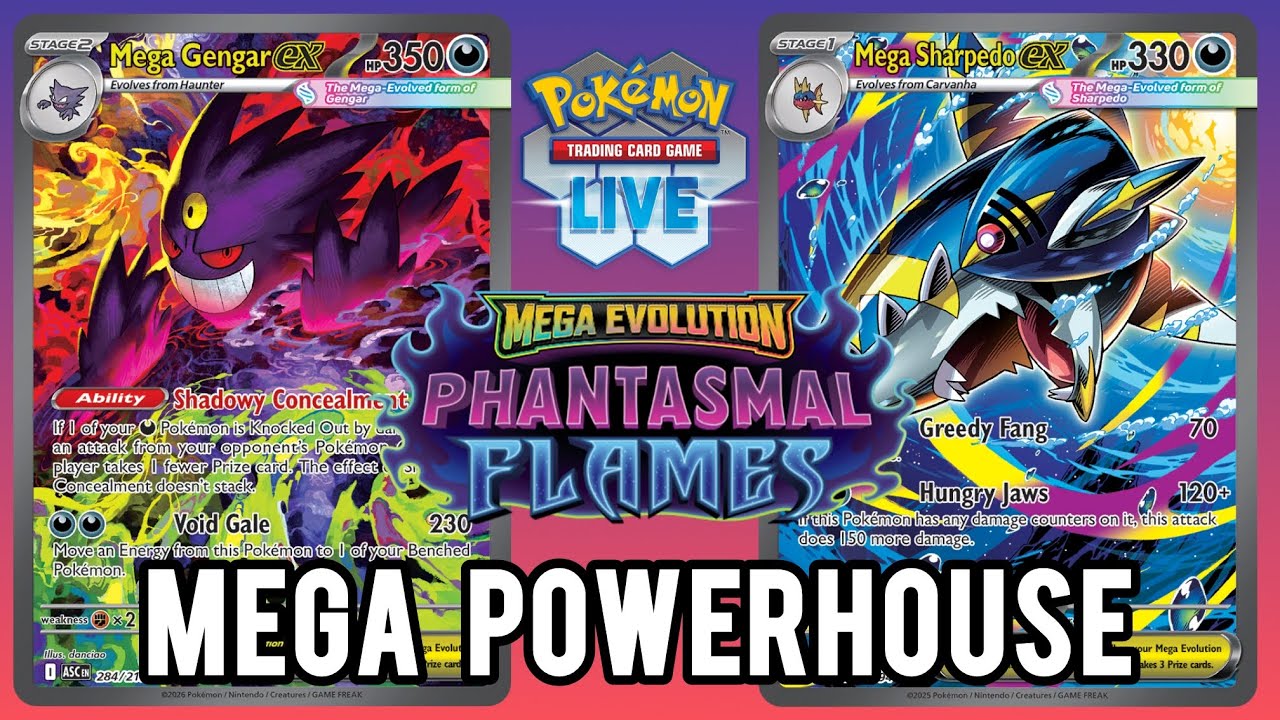 INSANE COMEBACK!!! Mega Gengar VS Mega Camerupt Gameplay (Pokemon TCG Live)