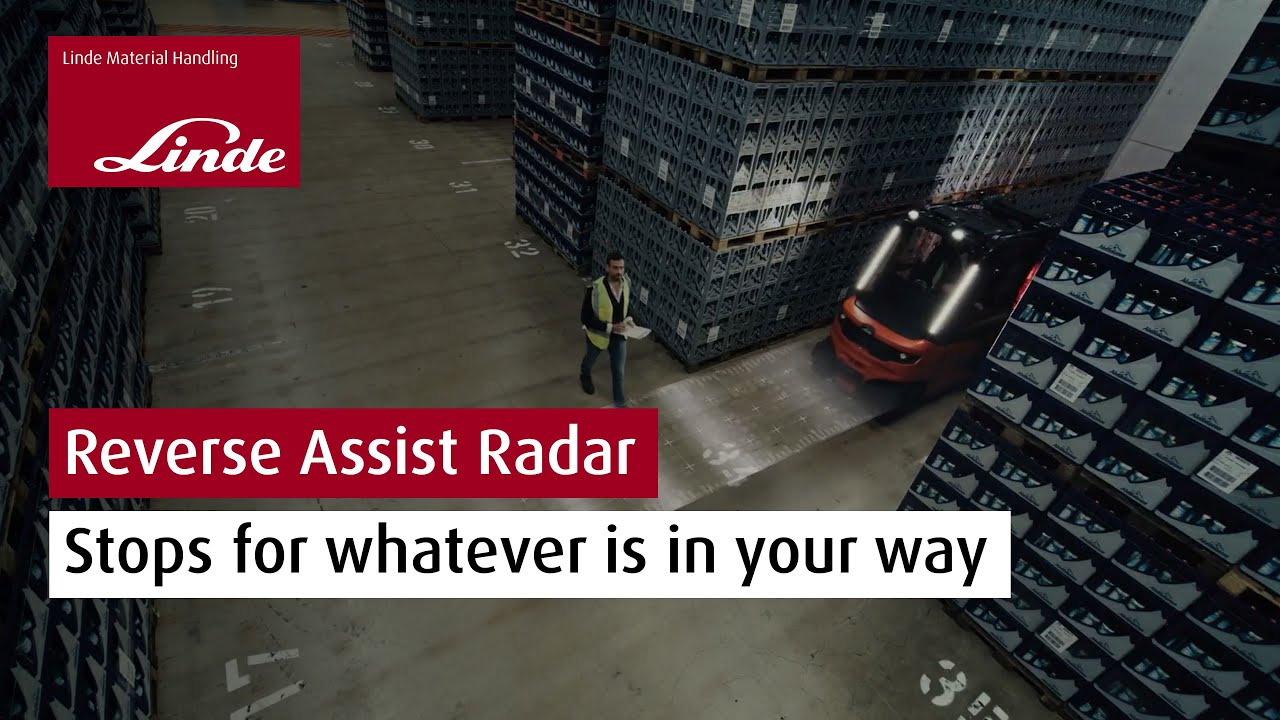 Linde Reverse Assist Radar &ndash; Safe reversing made easy!