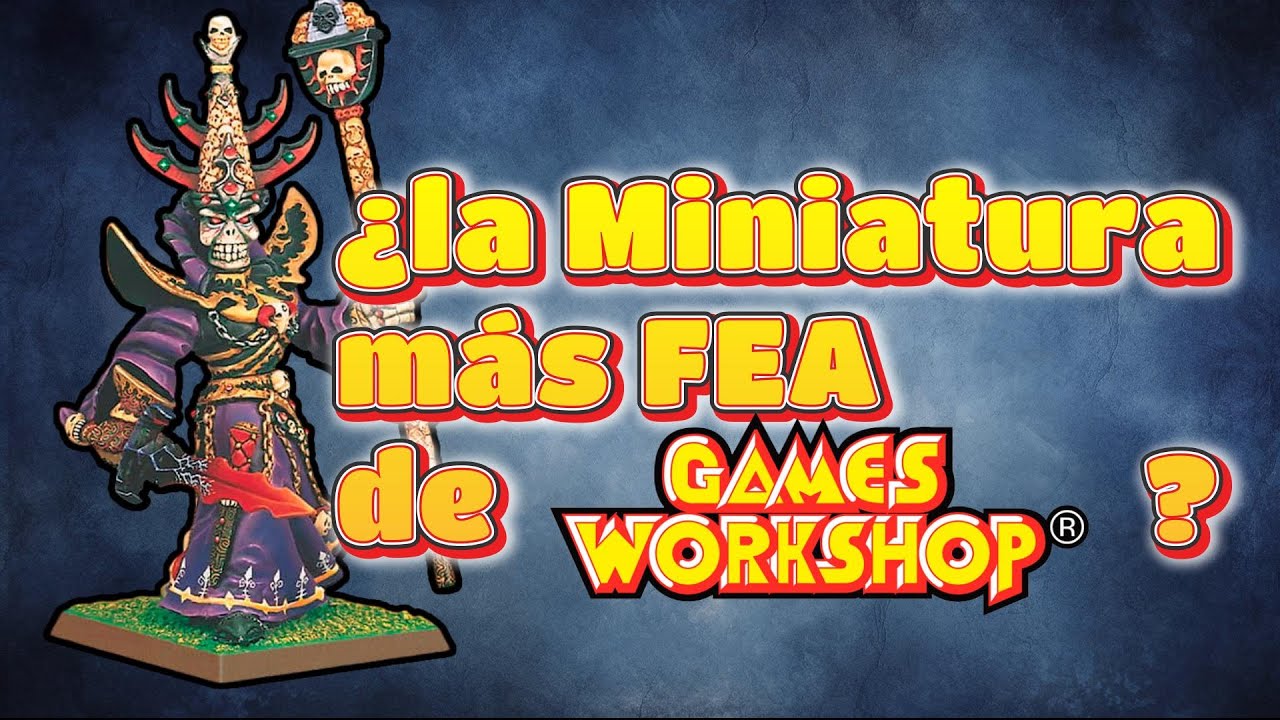 Раскрашиваем самую уродливую миниатюру от Games Workshop? Нагаш, Великий Некромант, 1994 год.