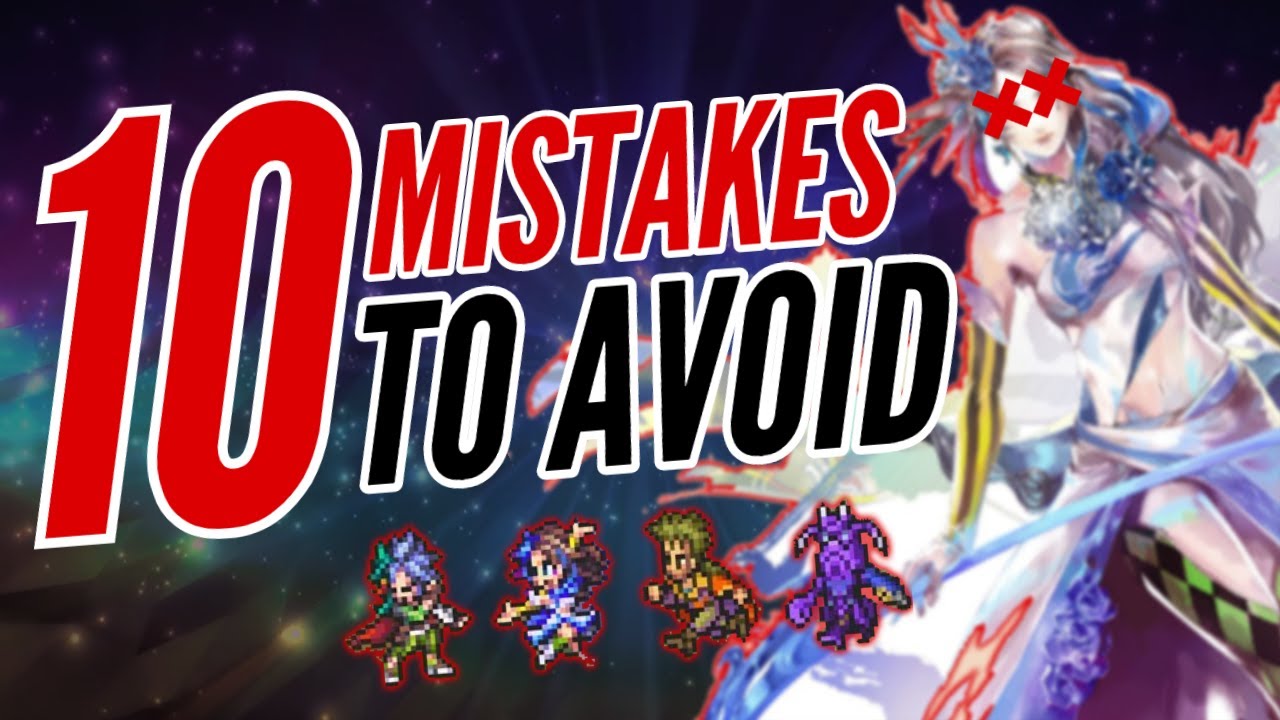 DON'T MAKE THESE 10 MISTAKES | Romancing SaGa Re;univerSe GUIDE