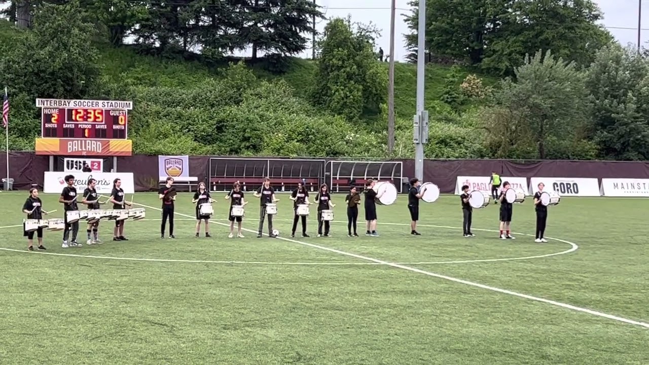 BHS Drumline at Ballard FC game 6/9/23