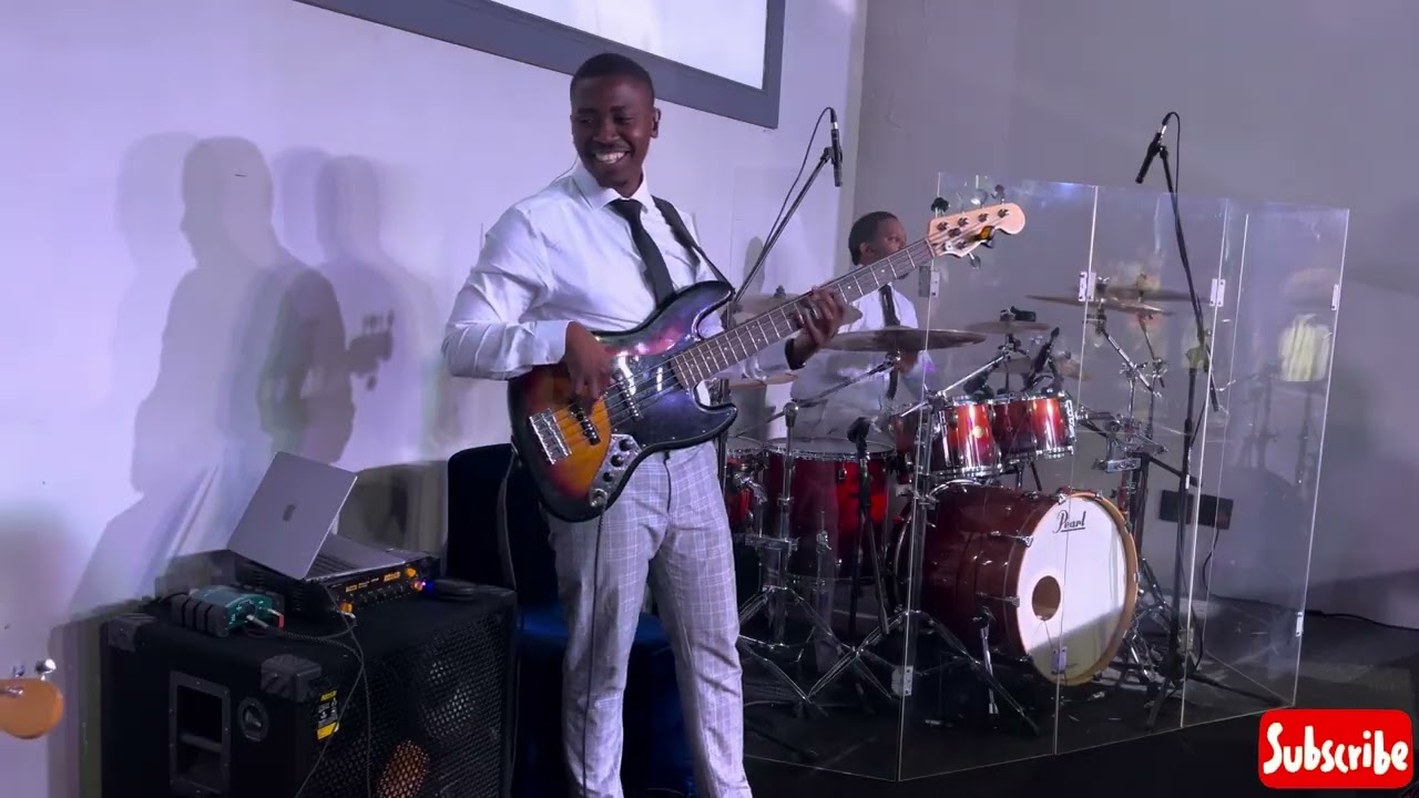 Mbonge at Church Sunday Service