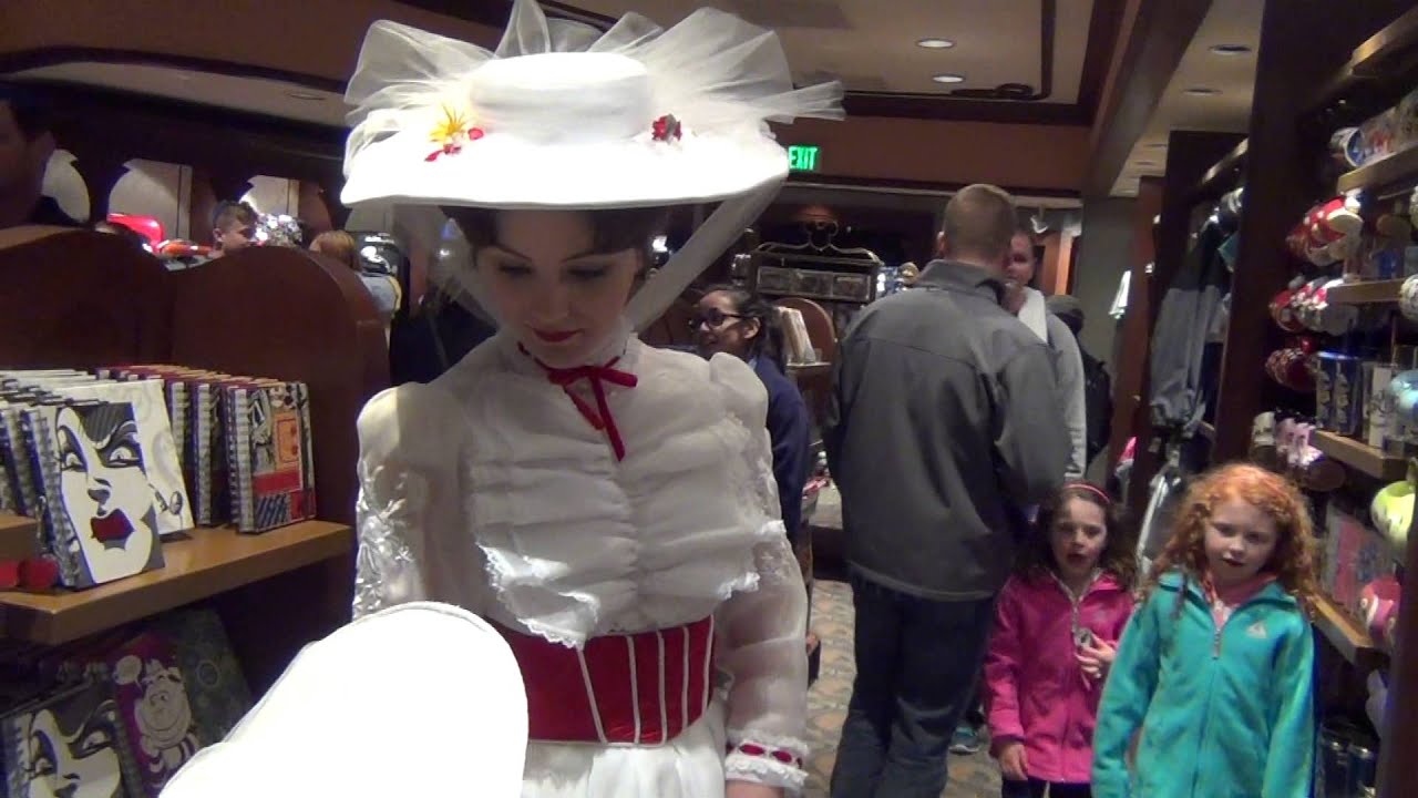 Mary Poppins and Alice in Epcot II