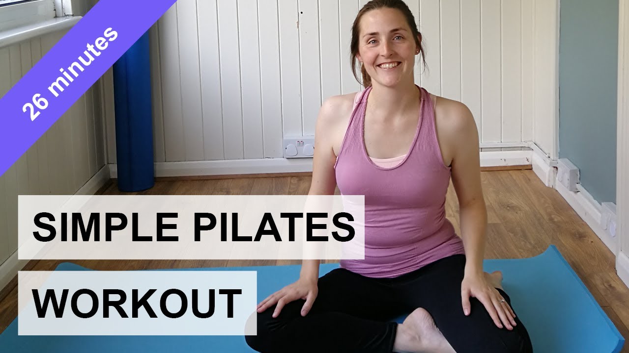 Простая тренировка пилатеса | 26 минут | Pilates Live