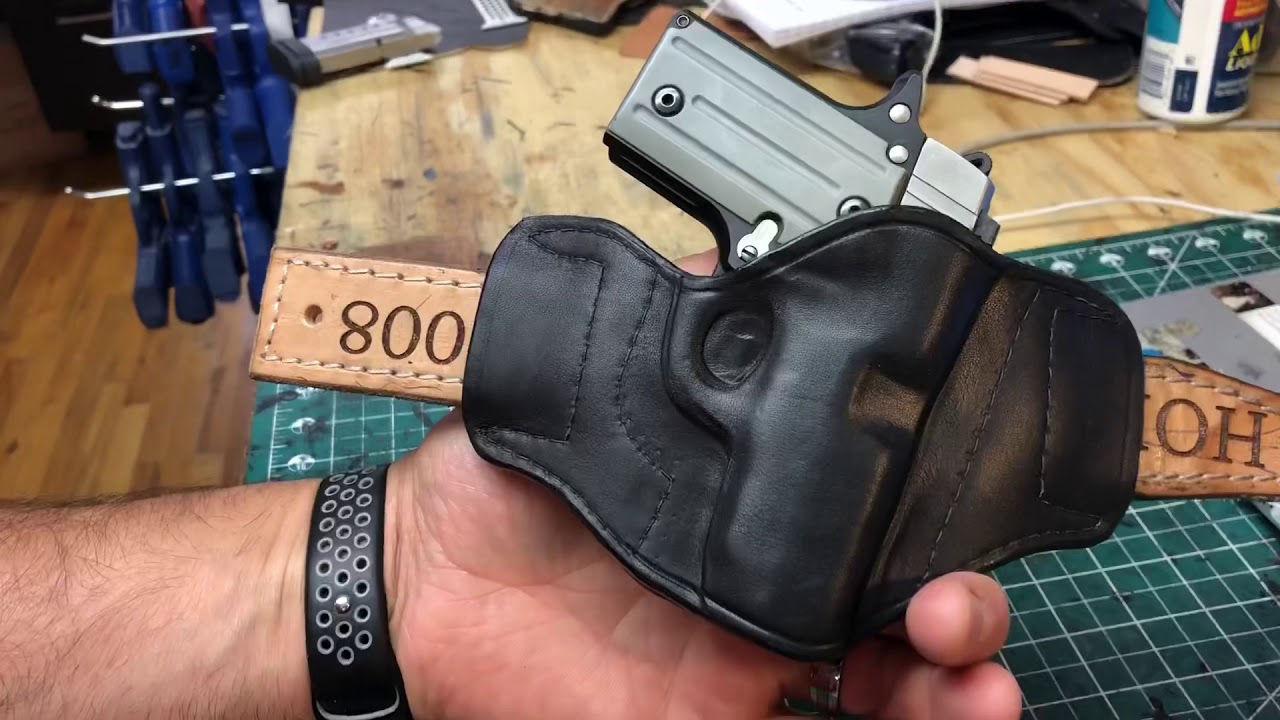 Concealed leather holster Sig Sauer p238