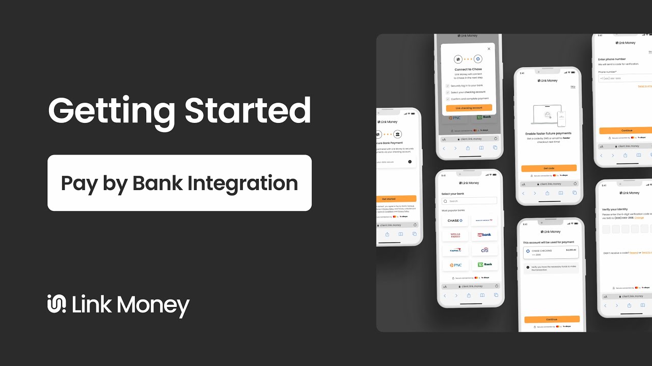 Accepting payments with Link Money in 3 minutes