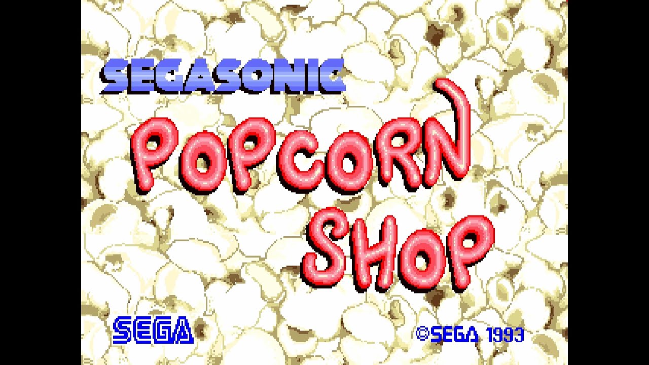 Sonic Popcorn Machine Longplay