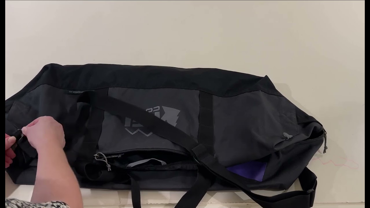 How to fold the REI Roadtripper 60L Duffel