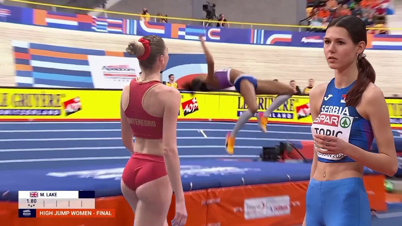 Beautiful Women's High Jump Highlights IN SLOW MOTION 2025