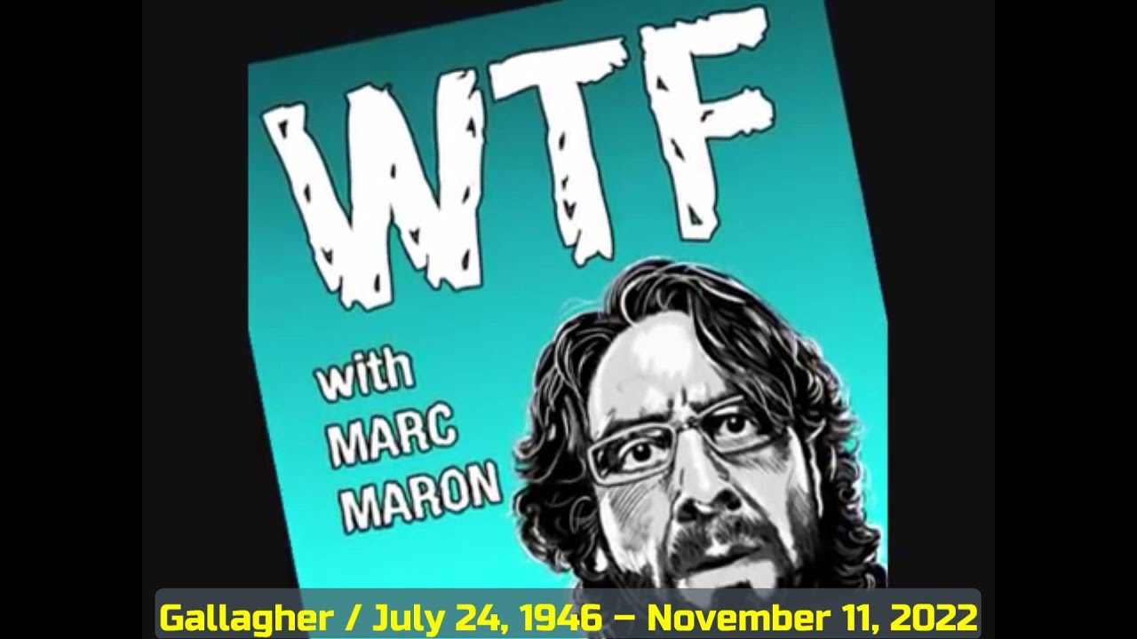Gallagher storms out on the Marc Maron Podcast