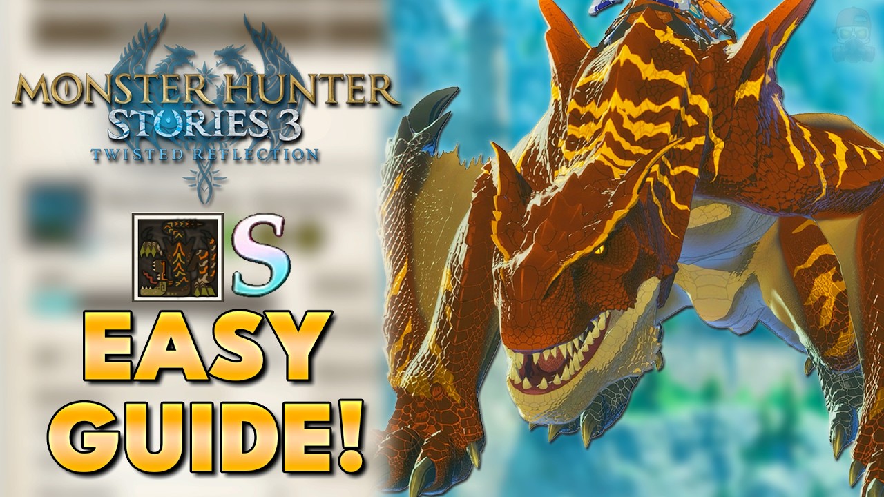 How to get S RANK BRUTE TIGREX EASY in Monster Hunter Stories 3!