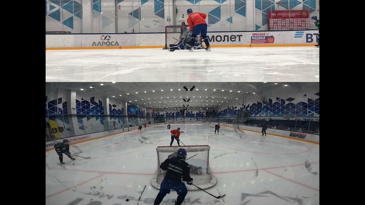 Атака из-за ворот / Hockey Goalie Training 6.3.26