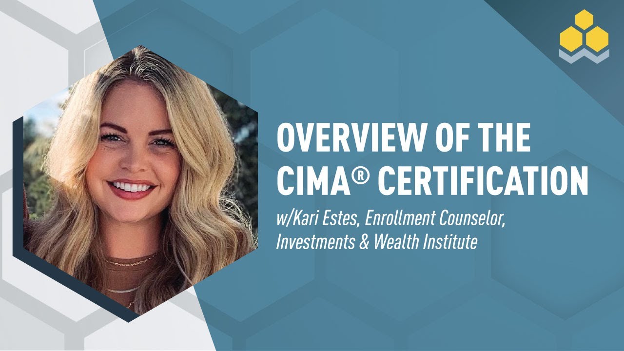 Intro to CIMA Certification