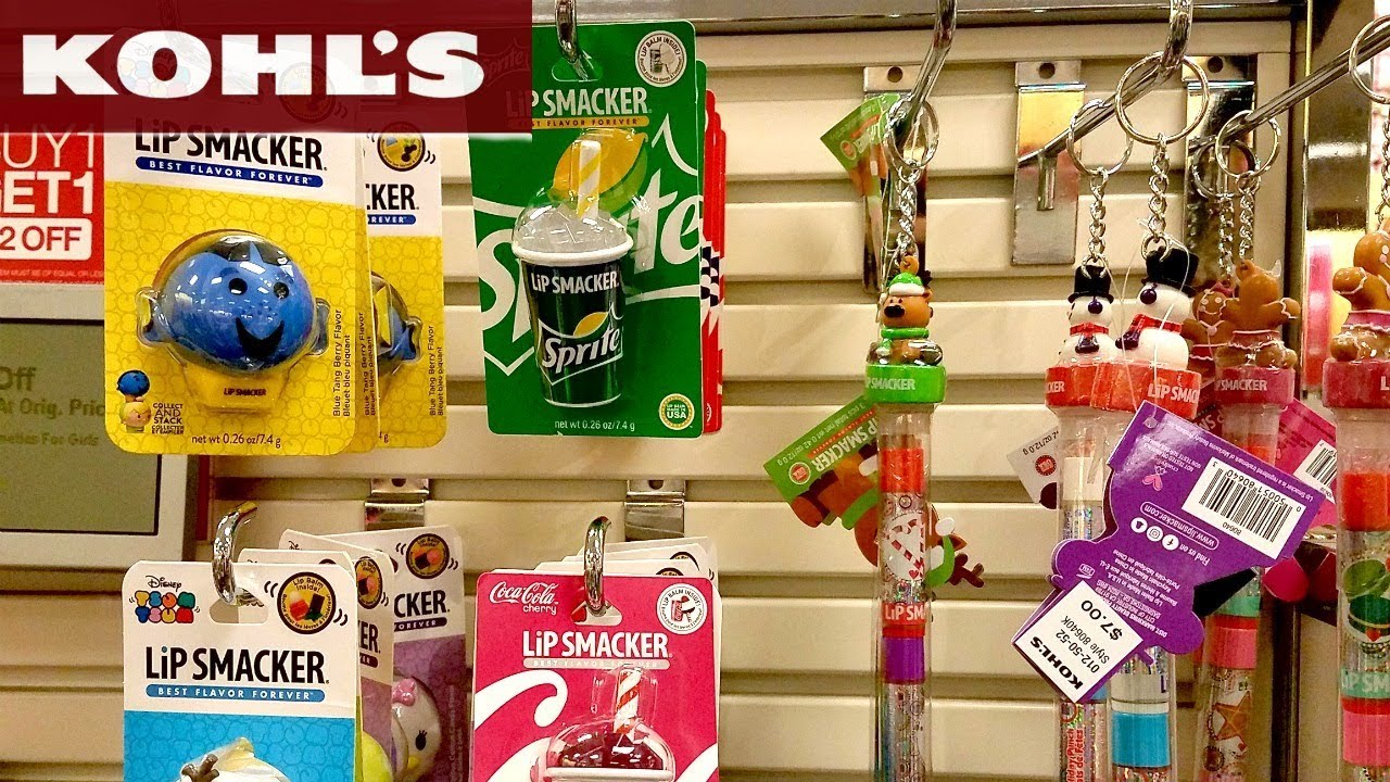 SHOP With ME! Lip Balm Kits at Kohl's Lip Smacker, Emoji hair kits , Bath Fizzies 2017