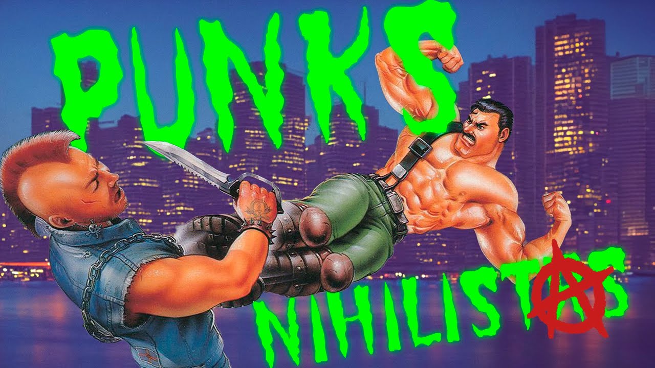 ¿Por qué los PUNKS son los malos de los videojuegos y cine de los 90s?