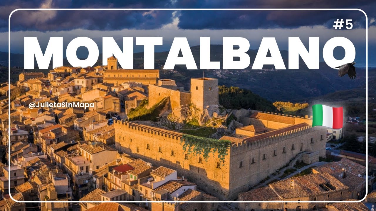Montalbano, Sicilia: un pueblo en la montaña - Cinematic Vlog