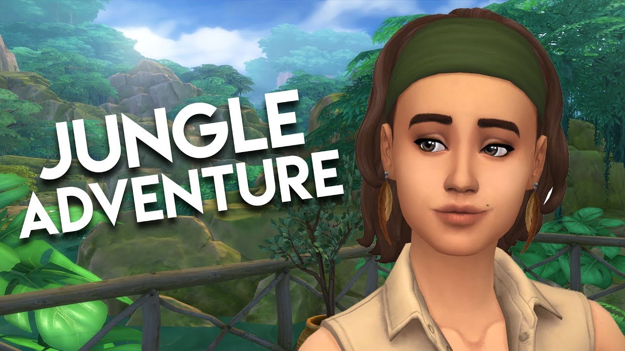 NEW LET'S PLAY! // The Sims 4: Jungle Adventure Create A Sim
