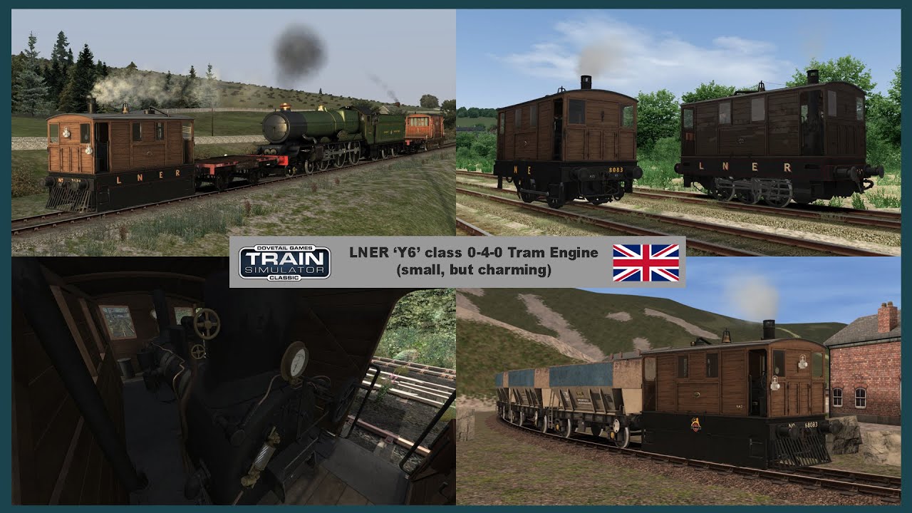 LNER 'Y6' tram engine Review ~ Train Simulator