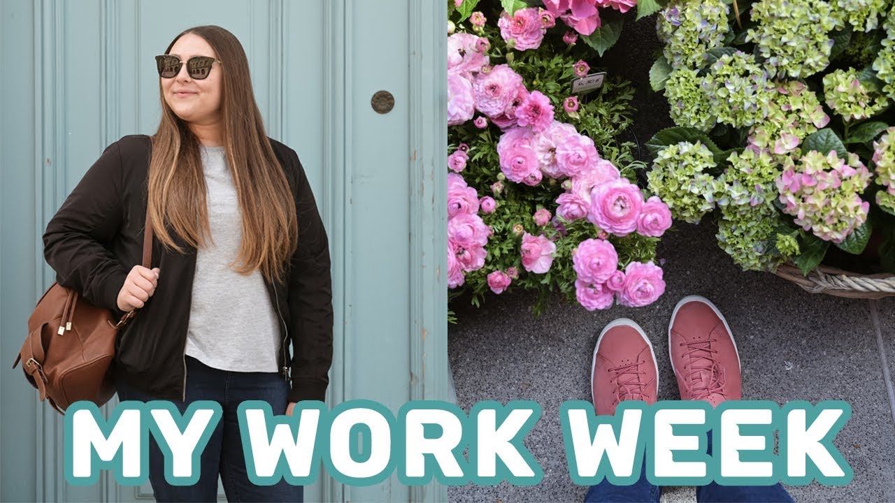 What I Do for Work | Vlogging My Work Week