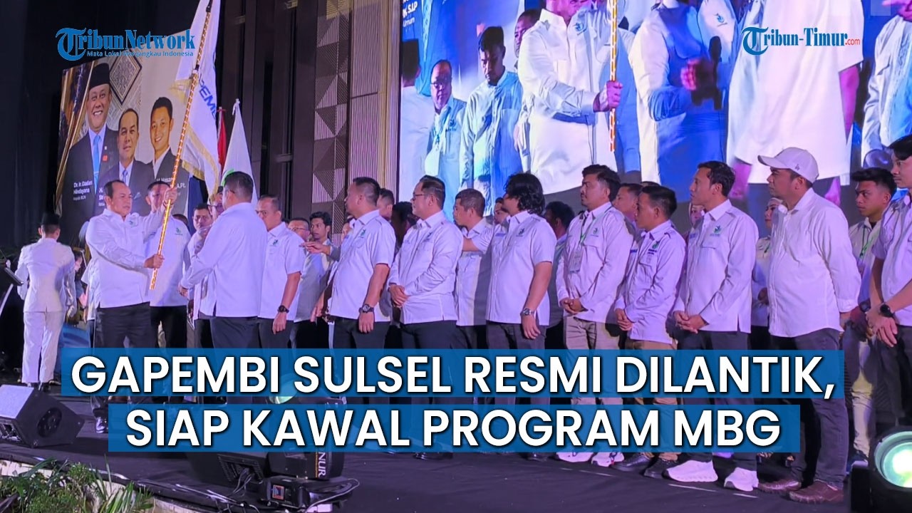 Gapembi Sulsel Resmi Dilantik, Siap Kawal Program MBG Prioritas Prabowo