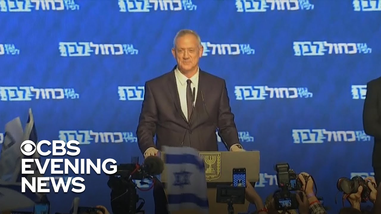 Netanyahu and challenger Gantz claim victory in Israel's election