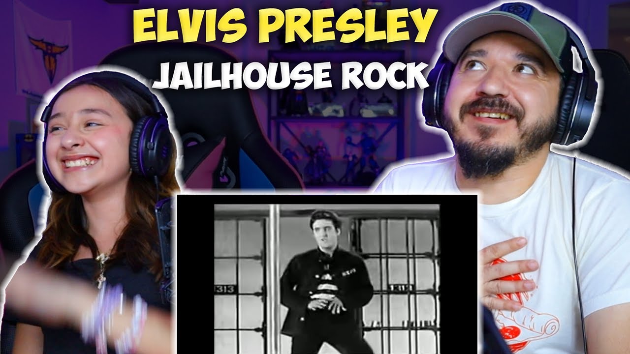 13 Year-Old Reaction to Elvis Presley Jailhouse Rock (Music Video) | Daughter Reacts