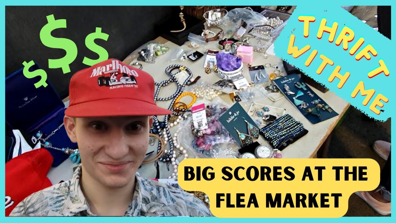 We Scored Big at the Flea Market - Thrift With Me - The Niche Lady