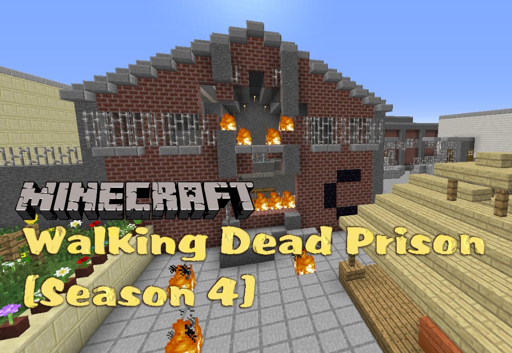Minecraft - Walking Dead Prison (Season 4) 1080p