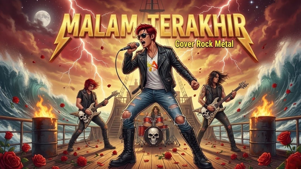 MALAM TERAKHIR - COVER ROCK METAL (@kamldchannel)