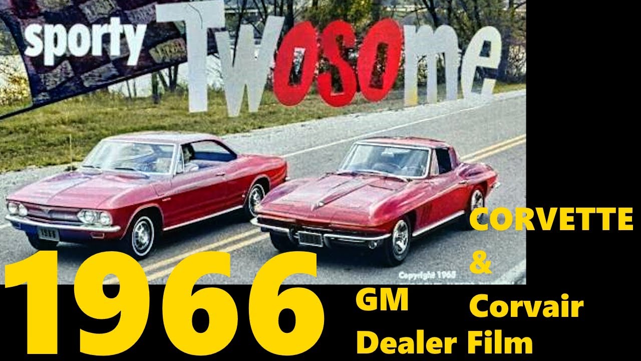 [Фильм дилера] 1966: Chevrolet Sporty Two-some (CORVETTE & CORVAIR)