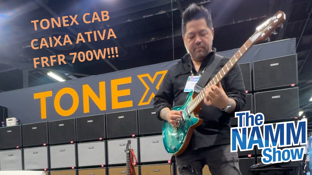 TONEX CAB - Caixa Ativa de 700W FRFR - Lançamento NAMM Show 2025 - Review Completo!