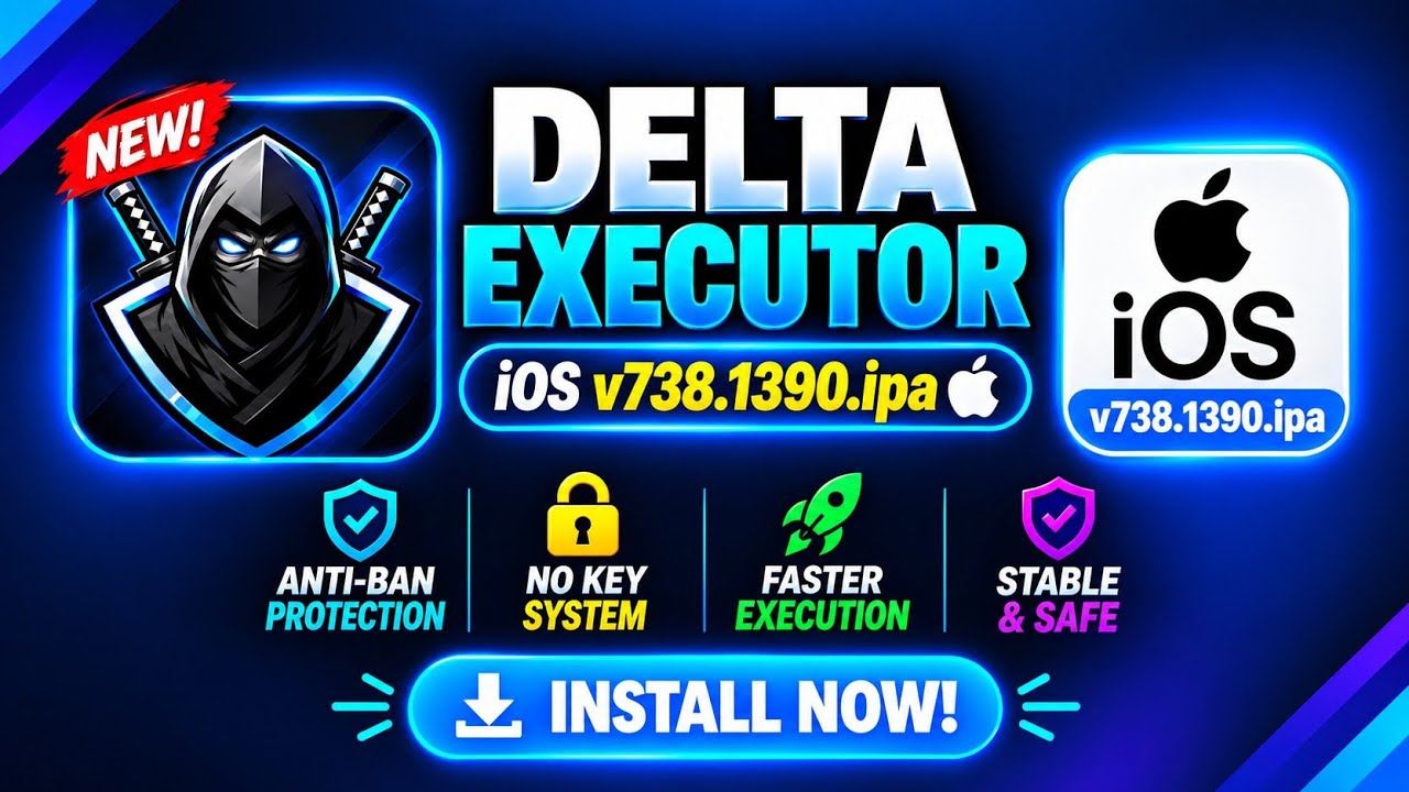[NEW] Delta Executor iOS v738.1390 IPA Download &ndash; Latest iOS App Update September 2026