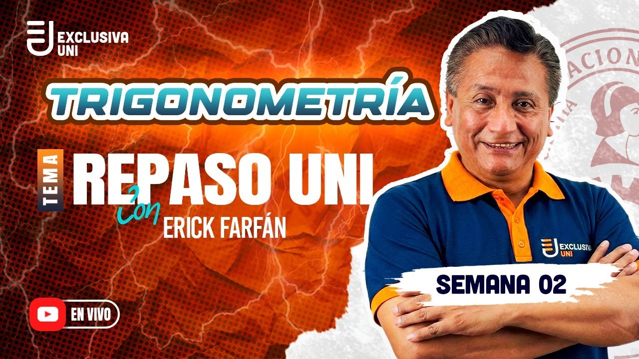 Repaso de Trigonometría 02 🦁 UNI 2026 I