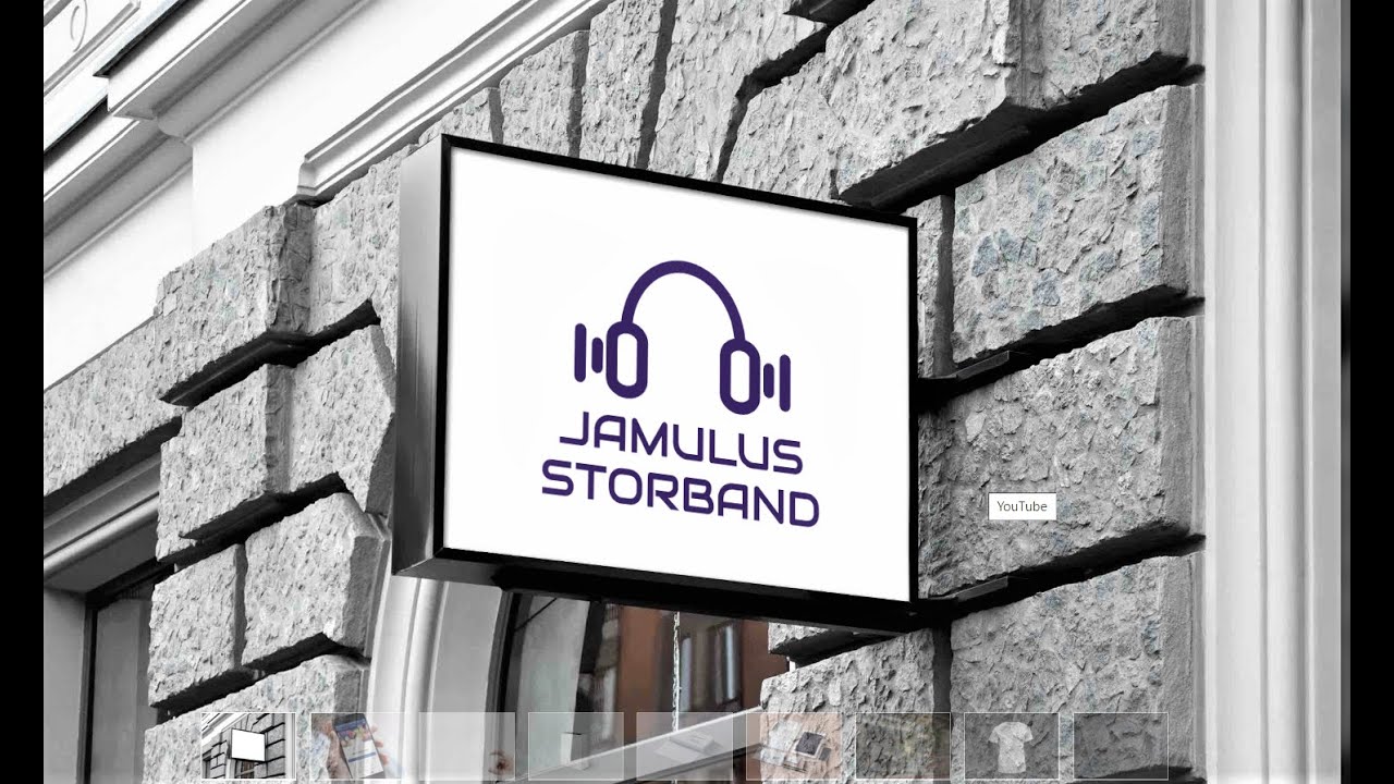 Jamulus Storband. Swedens first virtual big band. At home -- Yet together.