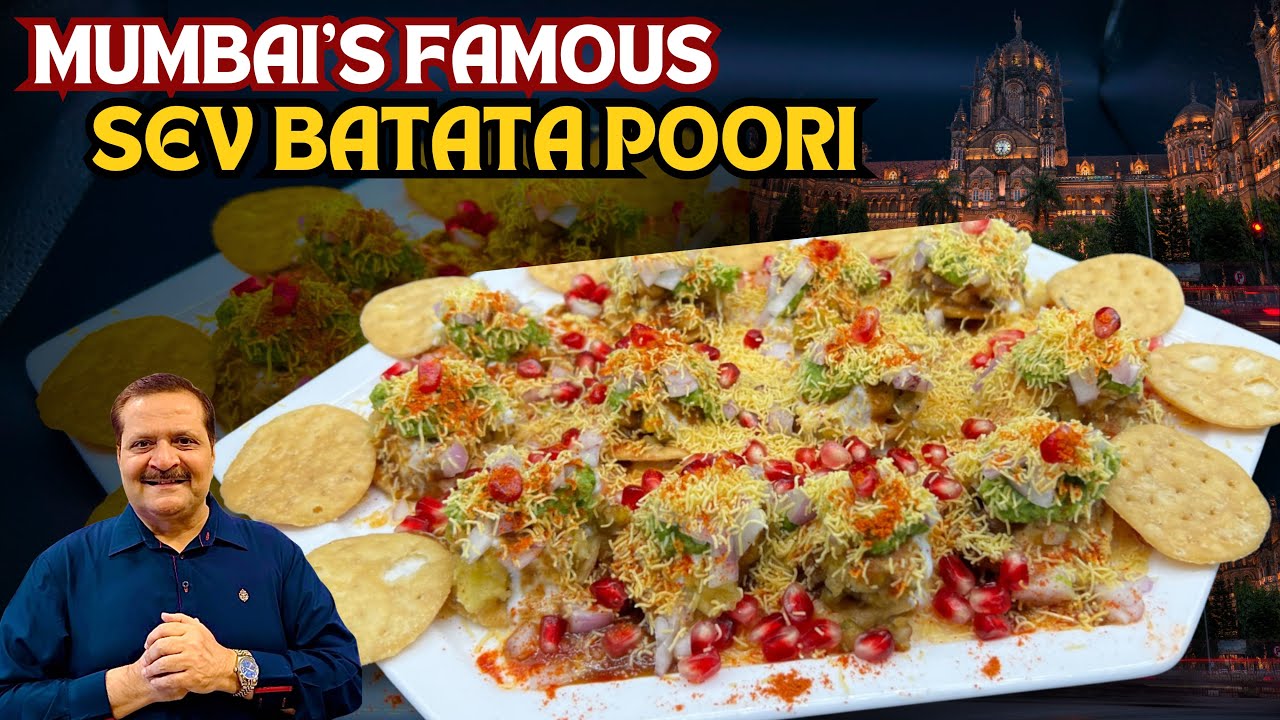 BATATA SEV POORI Recipe Battle Mumbai Famous Street Food vs Homemade By Chef Arif Dawood