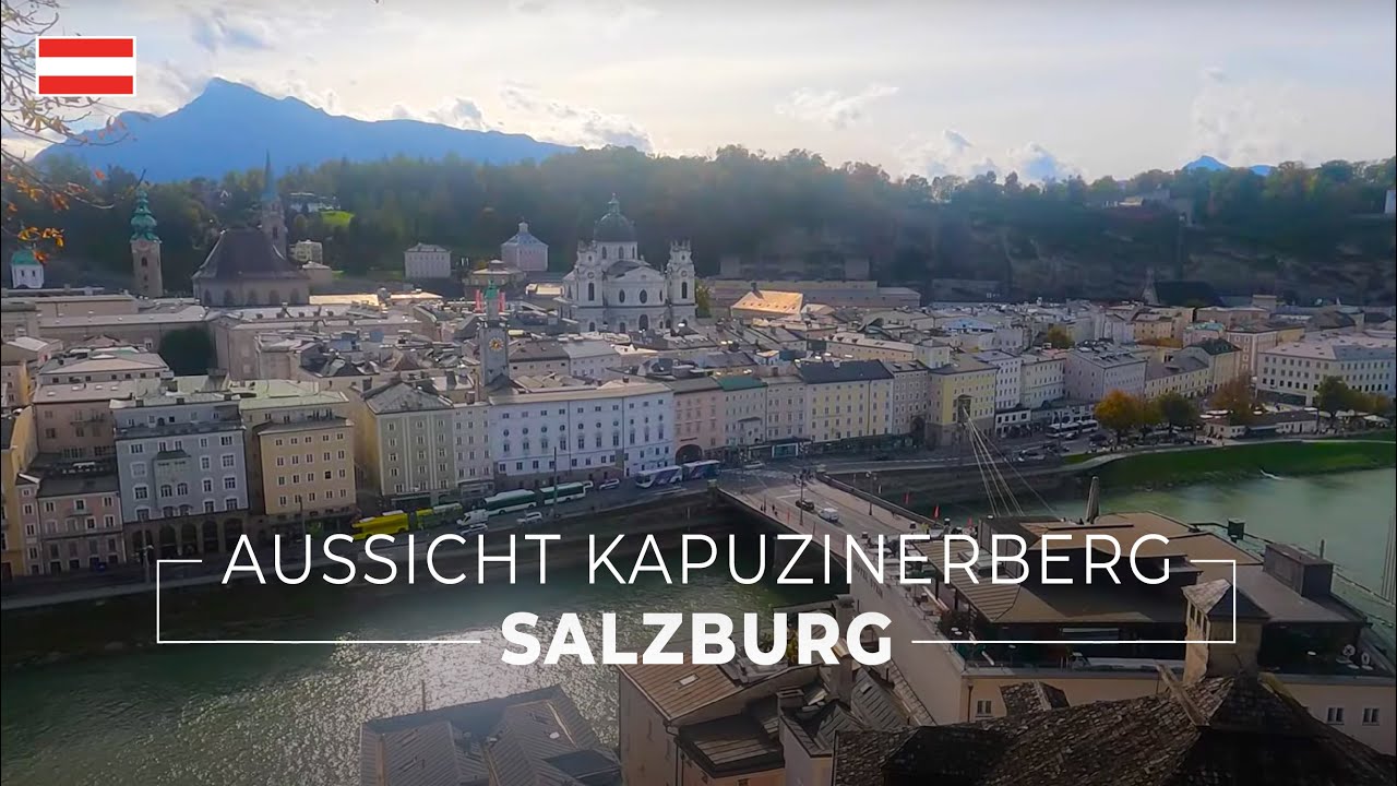 Salzburg Aussicht Kapuzinerberg Walking Tour [Fall 2022][4K]