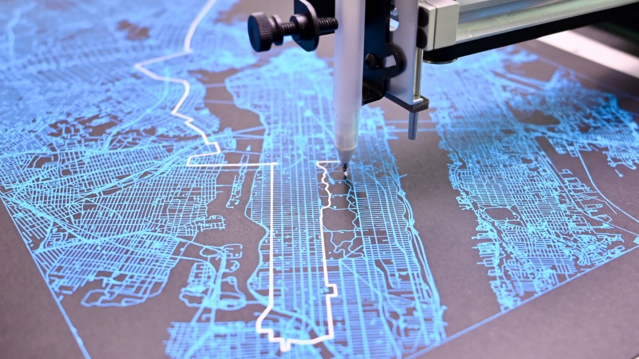 Plotter Map - New York Marathon