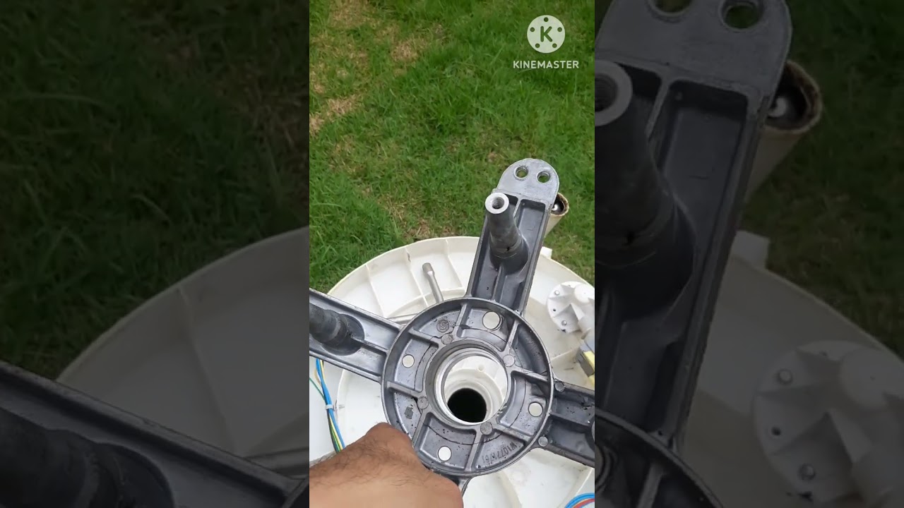 Troca de retentor máquina de lavar roupa. Adaptação!