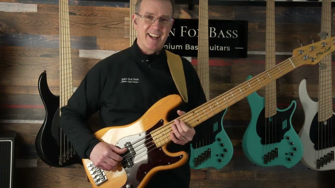 2005 Mike Lull P5 5-string P Bass from 2006 NAMM