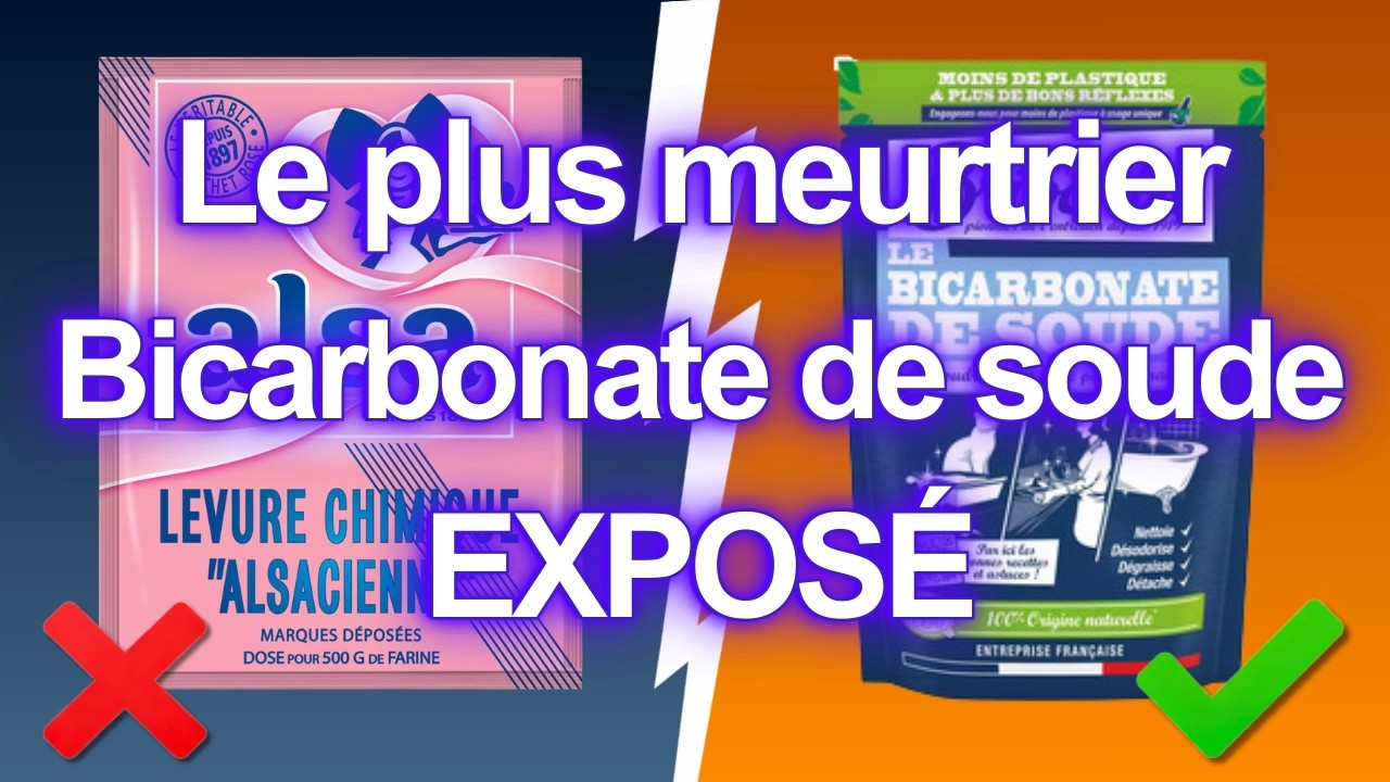 ÉVITE Ces 7 Marques de Bicarbonate (Je N'Utiliserai PLUS JAMAIS La Baleine)